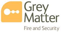 Grey Matter Fire and Security Logo